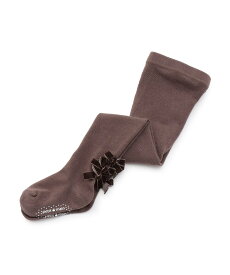 petit main プチリボンタイツ ナルミヤオンライン 靴下・レッグウェア レギンス・スパッツ ホワイト グレー パープル ブラウン