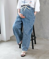 【SALE／30%OFF】LEPSIM 【産前・産後対応】マタニティ/イージーデニムパンツ レプシィム マタニティウェ…