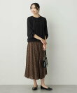 レオパードプリントスカート