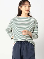 Grand PARK NICOLE 日本製 デラヴェ 天竺ボーダーカットソー ニコル トップス その他のトップス レッド …