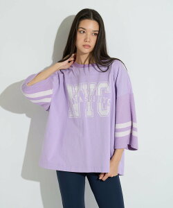 ROYAL FLASH ANNA SUI NYC/�A�i �X�C �G�k���C�V�[/���b�t�������O�X���[�uT�V���c ���C�����t���b�V�� �g�b�v�X �J�b�g�\�[�ET�V���c �p�[�v�� �u���b�N �z���C�g�y���������z