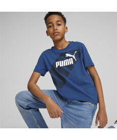 PUMA キッズ ボーイズ プーマ パワー グラフィック 半袖 Tシャツ 120-160cm プーマ トップス カットソー・Tシャツ