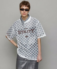 MAISON SPECIAL Lace Logo Print Oversized T-shirt メゾンスペシャル トップス カットソー・Tシャツ ブラック ホワイト【送料無料】