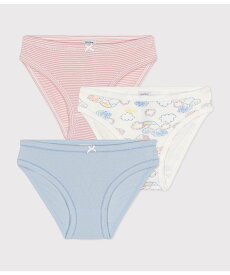 PETIT BATEAU ショーツ3枚組 プチバトー インナー・ルームウェア ショーツ