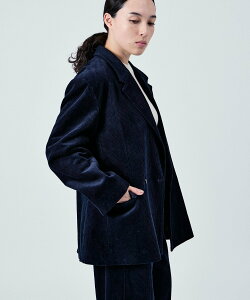 �ySALE�^50%OFF�zM TO R 2WAY CORDUROY W JACKET UNISEX (SETUP�Ή�) �A�_���G���y �W���P�b�g�E�A�E�^�[ �e�[���[�h�W���P�b�g�E�u���U�[ �x�[�W�� �l�C�r�[�y���������z