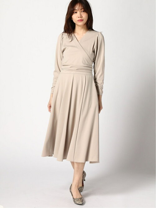 Lanvin En Bleu カシュクールカットソーワンピース Rakuten Fashion 楽天ファッション 旧楽天ブランドアベニュー Aj7062