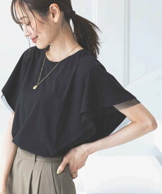 【SALE／24%OFF】GLOBAL WORK フローズンT袖フレアプルオーバー/289383 グローバルワーク トップス カットソー・Tシャツ ブラック グレー ブラウン イエロー ブルー