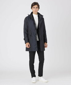 BLACK LABEL CRESTBRIDGE ダブルフェイスメモリー10monthシティパーカー ブルーレーベル / ブラックレーベル・クレストブリッジ ジャケット・アウター ブルゾン・ジャンパー グレー ネイビー【送料無料】
