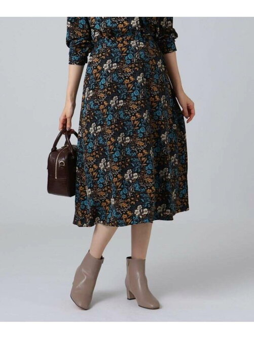 Untitled 洗える ノスタルジックフラワープリントスカート Rakuten Fashion 楽天ファッション 旧楽天ブランドアベニュー Br9063