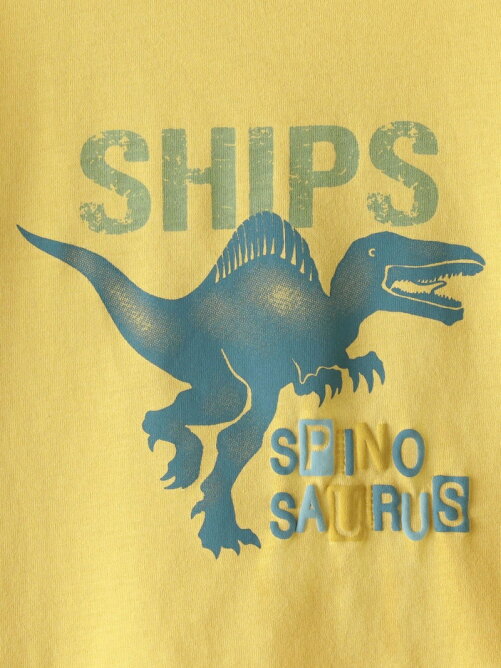 Ships Ships Kids 恐竜 スタンプ プリント 長袖 Tee 145cm Rakuten Fashion 楽天ファッション 旧楽天ブランドアベニュー Cg4063