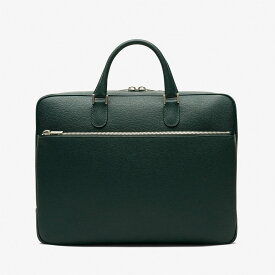 Valextra 【公式】ダブルハンドル ブリーフケース ヴァレクストラ バッグ ビジネスバッグ・ブリーフケース グリーン【送料無料】