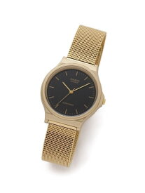 NANO universe 《WEB限定》CASIO アナログ腕時計 ナノユニバース アクセサリー・腕時計 腕時計 ゴールド【送料無料】