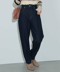 【SALE／40%OFF】BEAMS HEART WOMEN テーパード デニムパンツ 25AW 春まで着られる レディース セール ビームス ハート パンツ ジーンズ・デニムパンツ ネイビー ブラック【送料無料】
