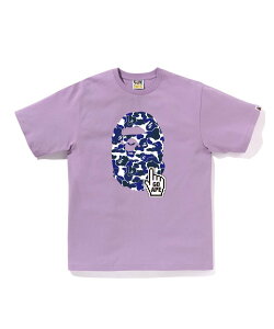 A BATHING APE BAPE CAMO GO APE POINTER BIG APE HEAD TEE �A �x�C�V���O �G�C�v �g�b�v�X �J�b�g�\�[�ET�V���c �p�[�v�� �O���[���y���������z