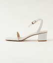 【SALE／70%OFF】ODETTE E ODILE ブロックヒール サンダル50↓↑ ユナイテッドアローズ アウトレット シューズ・靴 サンダル ゴールド ホワイト ブラック シルバー ブルー ベージュ グレー【送料無料】
