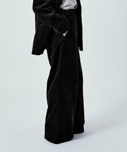 �ySALE�^50%OFF�zM TO R 2WAY WAIST GATHER CORD PANTS UNISEX (SETUP�Ή�) �A�_���G���y �p���c ���̑��̃p���c �x�[�W�� �l�C�r�[�y���������z