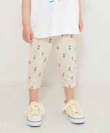 BREEZE DAISUKI総柄パンツ/ライト 7分丈 エフオーオンラインストア パンツ その他のパンツ ホワイト グリ…