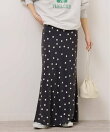 《WEB限定追加》ランダムドットロングスカート
