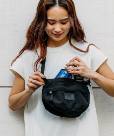 【SALE／5%OFF】GREGORY GREGORY/別注 TEENY SATCHEL LEATHER PATCH/ティーニーサッチェル レザーパッチ 【レジャー/旅行】 25SS フリークスストア バッグ ボディバッグ・ウエストポーチ ベージュ ブラック【送料無料】