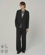 Firsthand 機能性素材 ジャケット & ワイドスラックス セットアップ / ウォッシャブル / UVカット / 速乾…