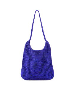 �ySALE�^10%OFF�zSwaraj Swaraj/MACRAME METALIC BAG �X�����[�W �o�b�O �n���h�o�b�O �u���b�N �S�[���h �V���o�[ �u���[�y���������z
