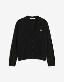 Maison Kitsune Maison Kitsune/(W)BABY FOX LAMBSWOOL BOXY CARDIGAN メゾン キツネ トップス カーディガン ピンク ブラック ブラウン【送料無料】