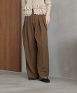 【先再々予約スタート!】 タックワイドパンツ(MA-002)