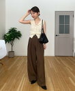 【先再々予約スタート!】 タックワイドパンツ(MA-002)