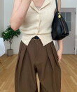 【先再々予約スタート!】 タックワイドパンツ(MA-002)