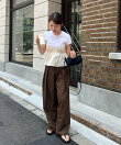 【先再々予約スタート!】 タックワイドパンツ(MA-002)