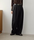 【先再々予約スタート!】 タックワイドパンツ(MA-002)