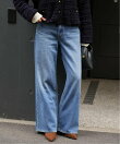 Levi's/リーバイス SLOBE別注 CINCH WIDE LEG デニムパンツ