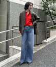 Levi's/リーバイス SLOBE別注 CINCH WIDE LEG デニムパンツ