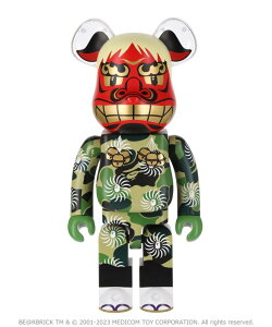 A BATHING APE NEW YEAR BE@RBRICK SHISHIMAI 1000% M A xCVO GCv CeAEG EQ[EtBMA O[yz