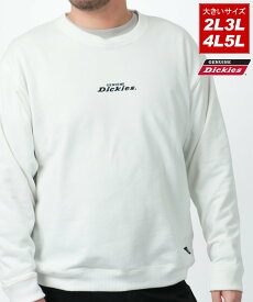 【SALE／26%OFF】GENUINE Dickies GENUINE Dickies スウェット トレーナー メンズ 大きいサイズ 裏毛 ロゴ 2L 3L 4L 5L マルカワ トップス スウェット・トレーナー ホワイト グレー ブルー ブラック