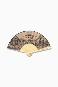 and wander hiking club folding hand fan �A���h�����_�[ �X�|�[�c�E�A�E�g�h�A�p�i �A�E�g�h�A�E���W���[�E�L�����v�p�i �x�[�W���y���������z