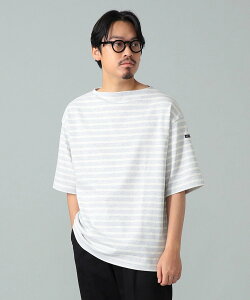 BEAMS F SAINT JAMES / ���[�Y�t�B�b�g �{�[�_�[ �{�[�g�l�b�N T�V���c �r�[���X ���� �g�b�v�X �J�b�g�\�[�ET�V���c�y���������z