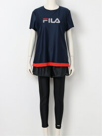 【SALE／51%OFF】FILA FILA/(W)水陸両用フィットネスウェア3テンセット ニッキー 水着・スイムグッズ 水着 グリーン ネイビー ブラック【送料無料】