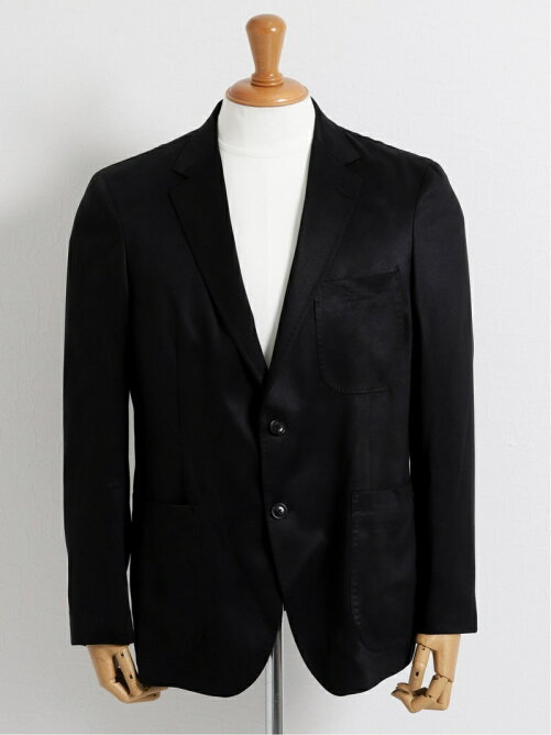 Taka Q 大きいサイズ グランバック Grand Back エルモザ黒スエード 2ボタンテーラードジャケット Rakuten Fashion 楽天ファッション 旧楽天ブランドアベニュー Bn4067