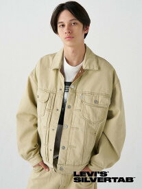 【SALE／20%OFF】Levi's SILVERTABTM トラッカージャケット ベージュ BEACH SAND CATAMAR リーバイス トップス スウェット・トレーナー【送料無料】