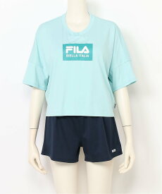 【SALE／33%OFF】FILA FILA/(W)Tシャツ+タンキニ4点セット ニッキー 水着・スイムグッズ 水着 グリーン ブラック【送料無料】