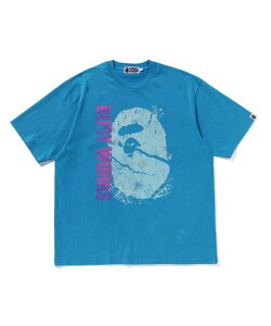 A BATHING APE GARMENT DYE RELAXED FIT TEE A xCVO GCv gbvX Jbg\[ETVc u[ ubN bhyz
