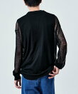 SHEER LONG SLEEVE KNIT UNISEX