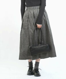 sosotto ソソット LIBERTYタナローンミモレ丈タックギャザースカート ブルーコムブルー スカート ロング・マキシスカート【送料無料】