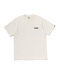 A BATHING APE A BATHING APE LOGO TEE �A �x�C�V���O �G�C�v �g�b�v�X �J�b�g�\�[�ET�V���c �z���C�g �O���[ �I�����W�y���������z