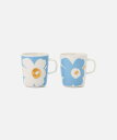 Marimekko 【Rakuten Fashion限定・日本限定】Juhla Unikko マグカップセット 250ml マリメッコ ファッション雑貨 そ…