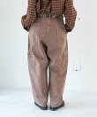R4509 ワイドストレートのケミカル切り替えパンツ