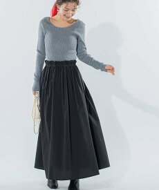 【SALE／50%OFF】VICKY 【1着でコーデが決まる】ニット切替ドッキングワンピース《手洗い可能》 ビッキー ワンピース・ドレス ワンピース グレー ホワイト ブラック ブルー【送料無料】