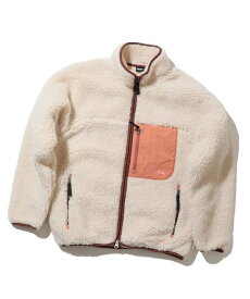 【SALE／30%OFF】FUSE 【FIRST DOWN(ファーストダウン)】BOA FLEECE JKT メンズ ビギ ジャケット・アウター ブルゾン・ジャンパー ホワイト グレー ピンク ブラック【送料無料】