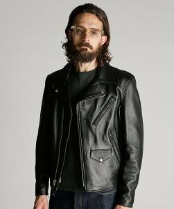 Schott 228US LAMB RIDERS JACKET/���� ���C�_�[�X �V���b�g �W���P�b�g�E�A�E�^�[ ���C�_�[�X�W���P�b�g �u���b�N�y���������z